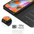 Miniatyrbilde 4 av 8: Deksel til Samsung Galaxy A11 / M11 Lommebokdeksel med magnetisk lukking, stativfunksjon og kortlomme