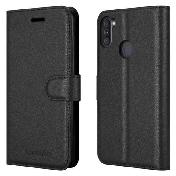 Deksel til Samsung Galaxy A11 / M11 Lommebokdeksel med magnetisk lukking, stativfunksjon og kortlomme