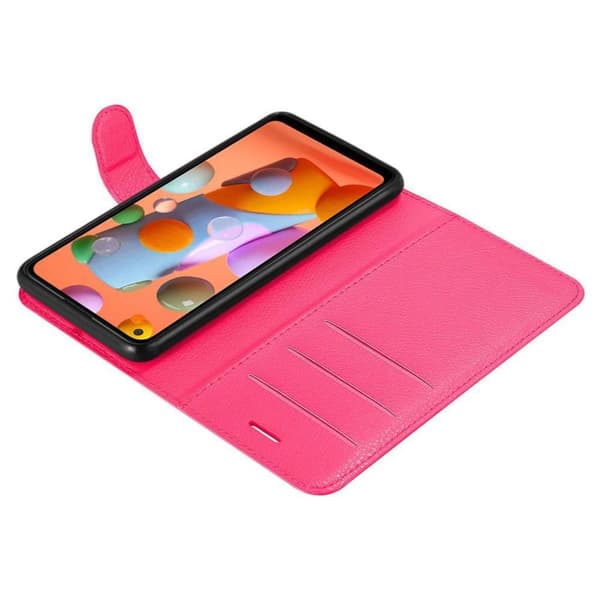 Deksel til Samsung Galaxy A11 / M11 Lommebokdeksel med magnetisk lukking, stativfunksjon og kortlomme
