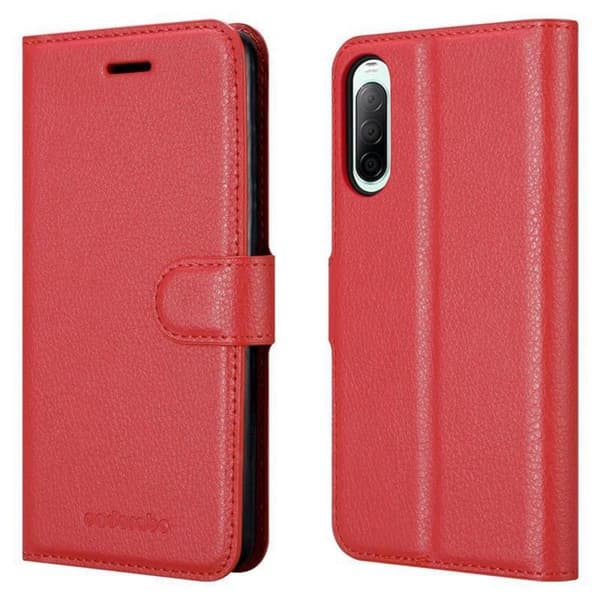 Sony Xperia 10 II Plånboksfodral Fodral Skal Case med magnetisk stängning, ståfunktion och kortplats