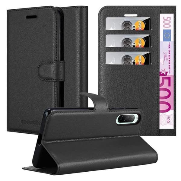 Sony Xperia 10 II Plånboksfodral Fodral Skal Case med magnetisk stängning, ståfunktion och kortplats