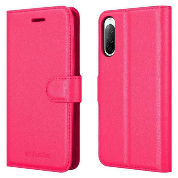 Sony Xperia 10 II Plånboksfodral Fodral Skal Case med magnetisk stängning, ståfunktion och kortplats