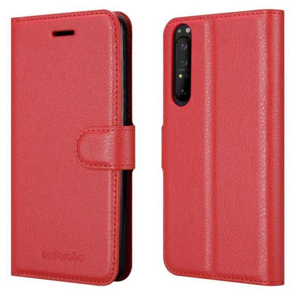 Sony Xperia 1 II Suojakotelo Lompakkokotelo Matkapuhelinkotelo Suojakuori jossa magneettisuljenta, jalusta-toiminto ja korttitasku