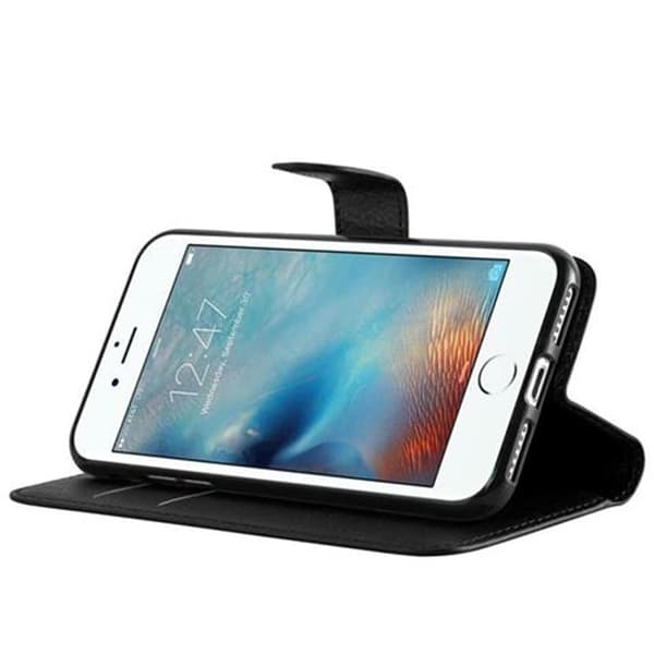 Deksel til iPhone 7 / 7S / 8 / SE 2020 Lommebokdeksel med magnetisk lukking, stativfunksjon og kortlomme