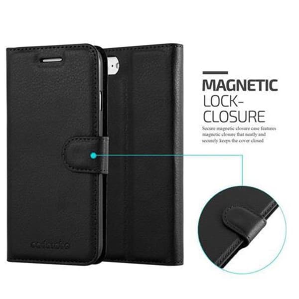 Deksel til iPhone 7 / 7S / 8 / SE 2020 Lommebokdeksel med magnetisk lukking, stativfunksjon og kortlomme