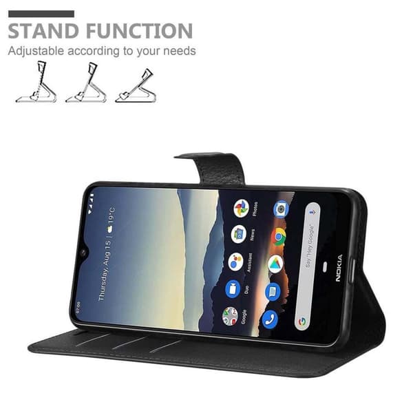 Nokia 7.2 Suojakotelo Lompakkokotelo Matkapuhelinkotelo Suojakuori jossa magneettisuljenta, jalusta-toiminto ja korttitasku