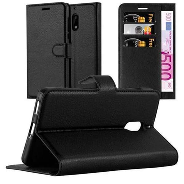 Nokia 6 2017 Plånboksfodral Fodral Skal Case med magnetisk stängning, ståfunktion och kortplats
