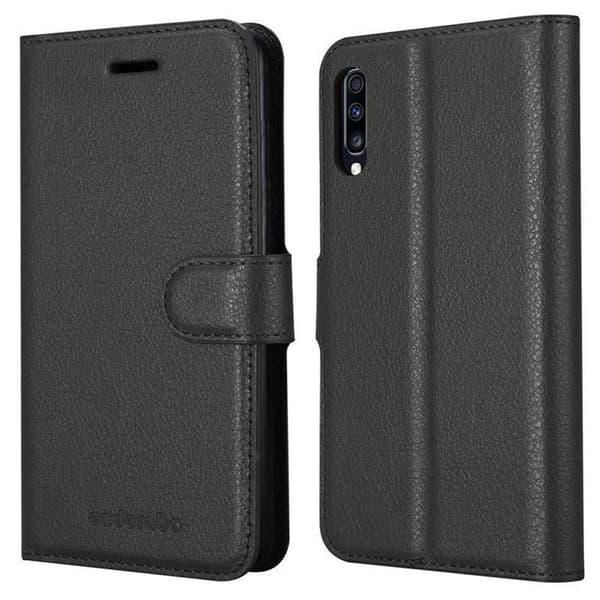 Deksel til Samsung Galaxy A70 / A70s Lommebokdeksel med magnetisk lukking, stativfunksjon og kortlomme