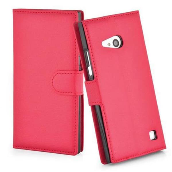 Nokia Lumia 730 Plånboksfodral Fodral Skal Case med magnetisk stängning, ståfunktion och kortplats
