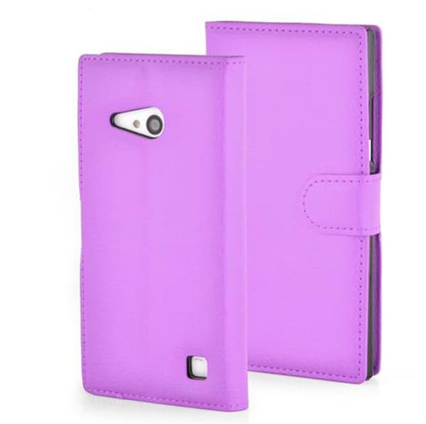 Nokia Lumia 730 Plånboksfodral Fodral Skal Case med magnetisk stängning, ståfunktion och kortplats