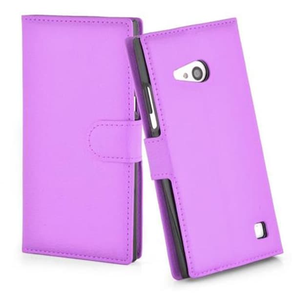 Nokia Lumia 730 Plånboksfodral Fodral Skal Case med magnetisk stängning, ståfunktion och kortplats