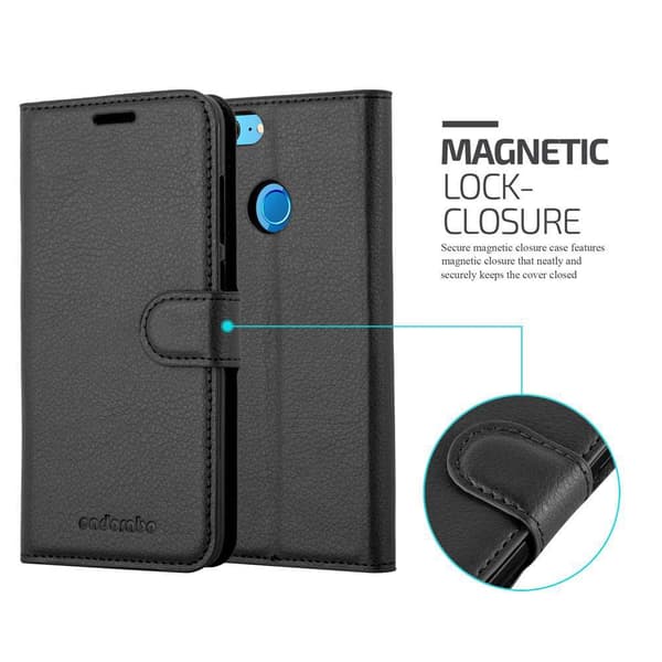Honor 9 LITE Plånboksfodral Fodral Skal Case med magnetisk stängning, ståfunktion och kortplats