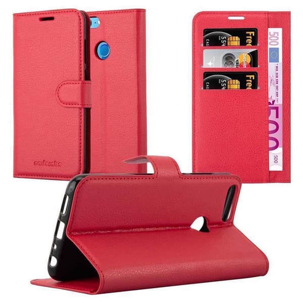 Honor 9 LITE Plånboksfodral Fodral Skal Case med magnetisk stängning, ståfunktion och kortplats