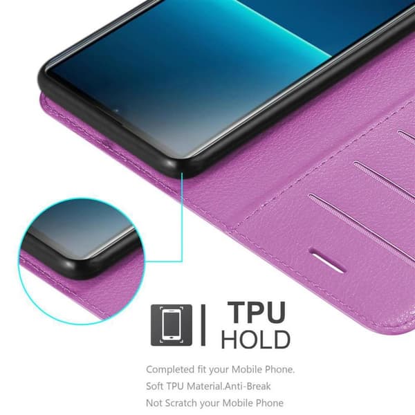 Sony Xperia L4 Suojakotelo Lompakkokotelo Matkapuhelinkotelo Suojakuori jossa magneettisuljenta, jalusta-toiminto ja korttitasku