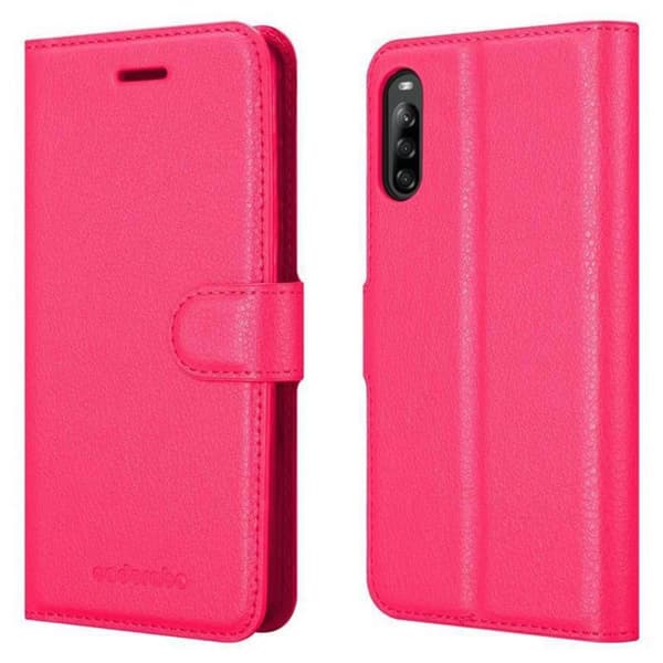Sony Xperia L4 Suojakotelo Lompakkokotelo Matkapuhelinkotelo Suojakuori jossa magneettisuljenta, jalusta-toiminto ja korttitasku