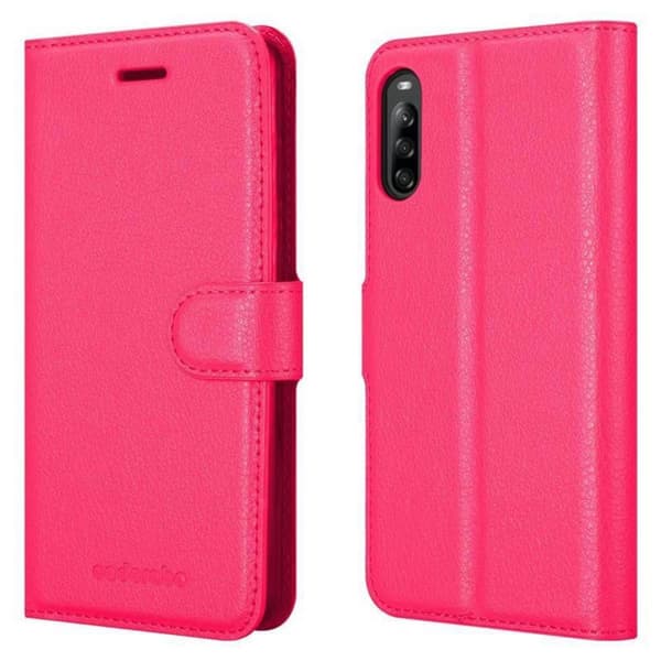 Sony Xperia L4 Suojakotelo Lompakkokotelo Matkapuhelinkotelo Suojakuori jossa magneettisuljenta, jalusta-toiminto ja korttitasku