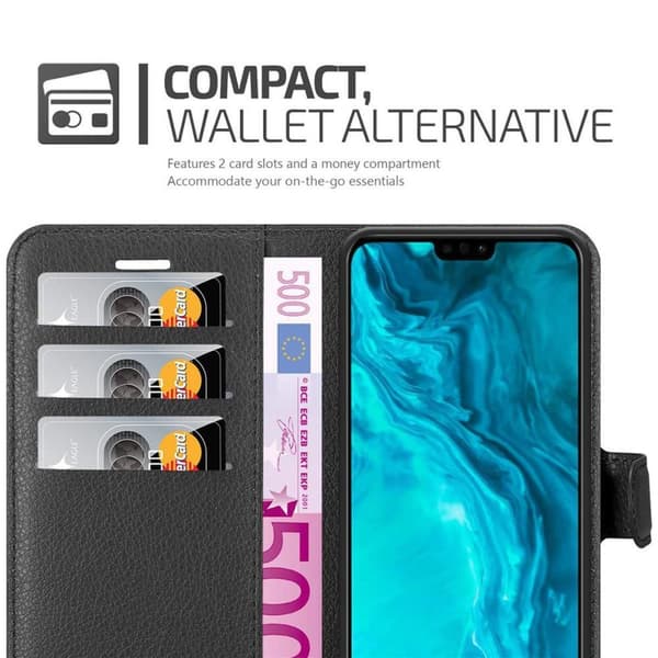 Honor 9X LITE Plånboksfodral Fodral Skal Case med magnetisk stängning, ståfunktion och kortplats