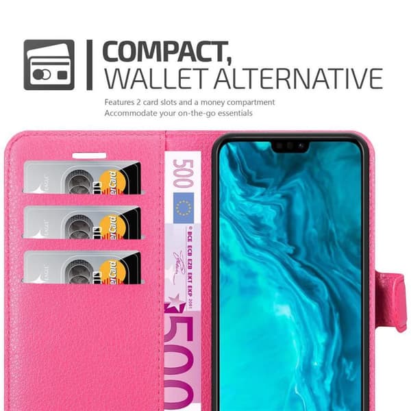 Honor 9X LITE Plånboksfodral Fodral Skal Case med magnetisk stängning, ståfunktion och kortplats