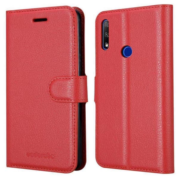 Honor 9X Suojakotelo Lompakkokotelo Matkapuhelinkotelo Suojakuori jossa magneettisuljenta, jalusta-toiminto ja korttitasku