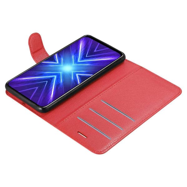 Honor 9X Suojakotelo Lompakkokotelo Matkapuhelinkotelo Suojakuori jossa magneettisuljenta, jalusta-toiminto ja korttitasku