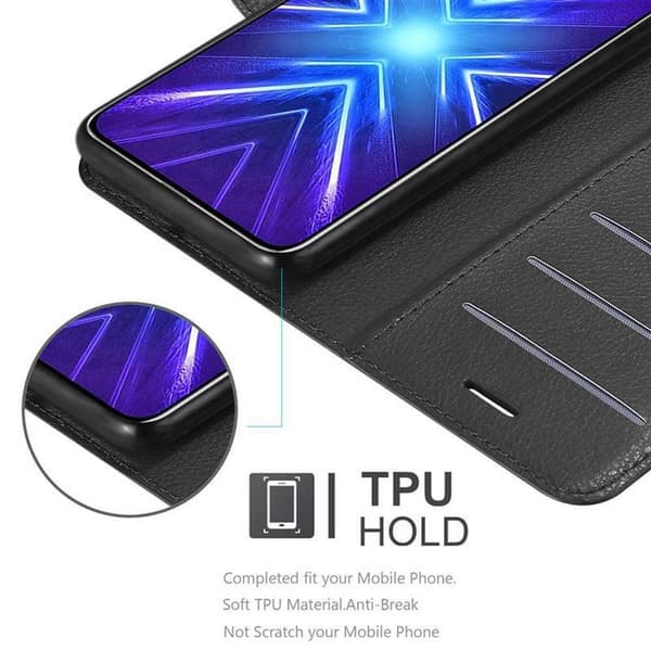 Honor 9X Suojakotelo Lompakkokotelo Matkapuhelinkotelo Suojakuori jossa magneettisuljenta, jalusta-toiminto ja korttitasku
