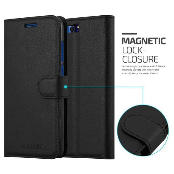 Honor 9 Plånboksfodral Fodral Skal Case med magnetisk stängning, ståfunktion och kortplats