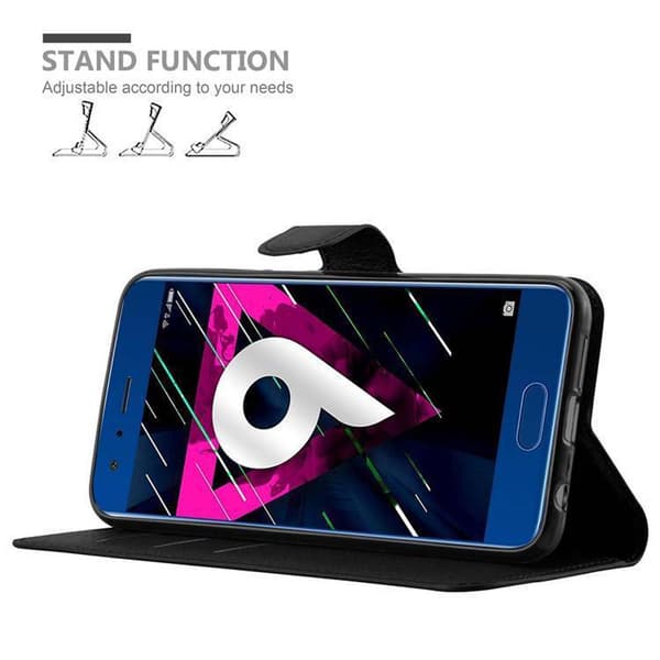 Honor 9 Plånboksfodral Fodral Skal Case med magnetisk stängning, ståfunktion och kortplats