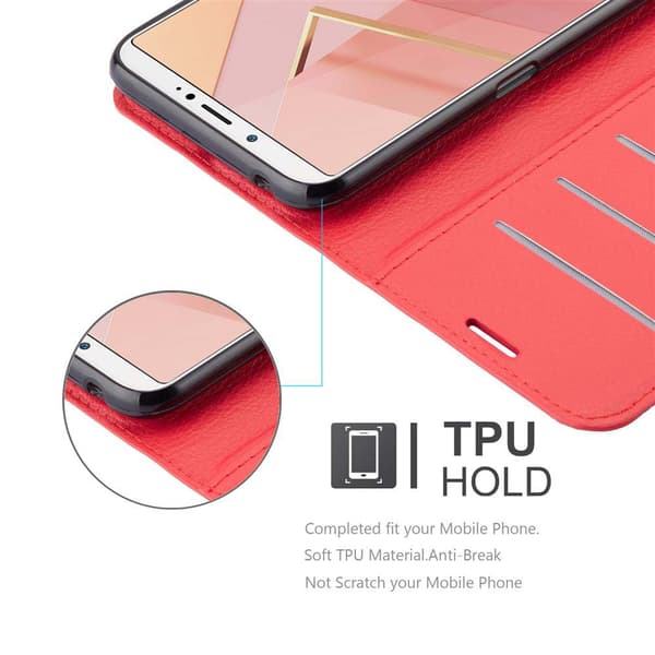 ZTE Nubia N3 Suojakotelo Lompakkokotelo Matkapuhelinkotelo Suojakuori jossa magneettisuljenta, jalusta-toiminto ja korttitasku