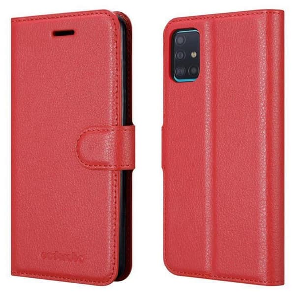 Samsung Galaxy A51 5G Plånboksfodral Fodral Skal Case med magnetisk stängning, ståfunktion och kortplats
