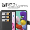 Miniatyrbilde 4 av 8: Deksel til Samsung Galaxy A51 5G Lommebokdeksel med magnetisk lukking, stativfunksjon og kortlomme