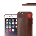 Miniatyrbilde 5 av 8: Deksel til iPhone 6 PLUS / 6S PLUS Etui i TPU-silikon og kunstskinn, med rom og uttrekkbare kortplasser