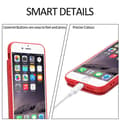 Miniatyrbilde 7 av 8: Deksel til iPhone 6 PLUS / 6S PLUS Etui i TPU-silikon og kunstskinn, med rom og uttrekkbare kortplasser
