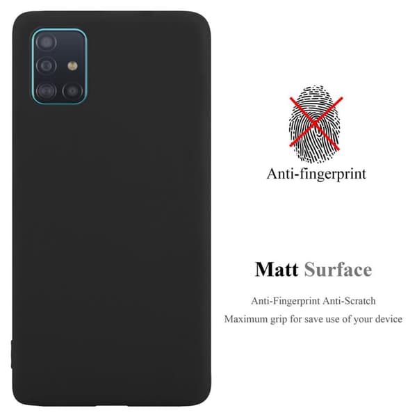 Samsung Galaxy A51 5G Skal Fodral Case Cover Mobilskydd av flexibelt TPU-silikon