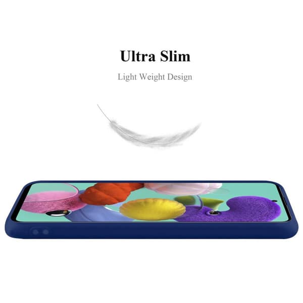 Samsung Galaxy A51 5G Skal Fodral Case Cover Mobilskydd av flexibelt TPU-silikon