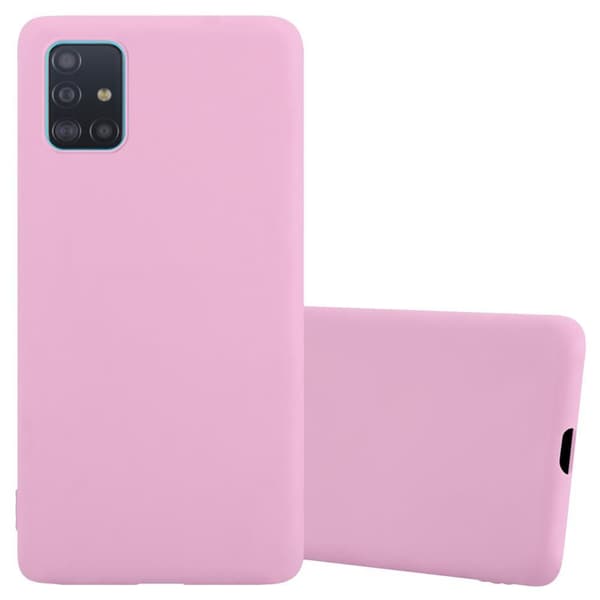 Samsung Galaxy A51 5G Skal Fodral Case Cover Mobilskydd av flexibelt TPU-silikon