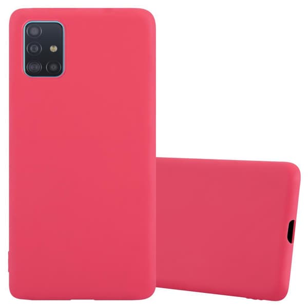 Samsung Galaxy A51 5G Skal Fodral Case Cover Mobilskydd av flexibelt TPU-silikon