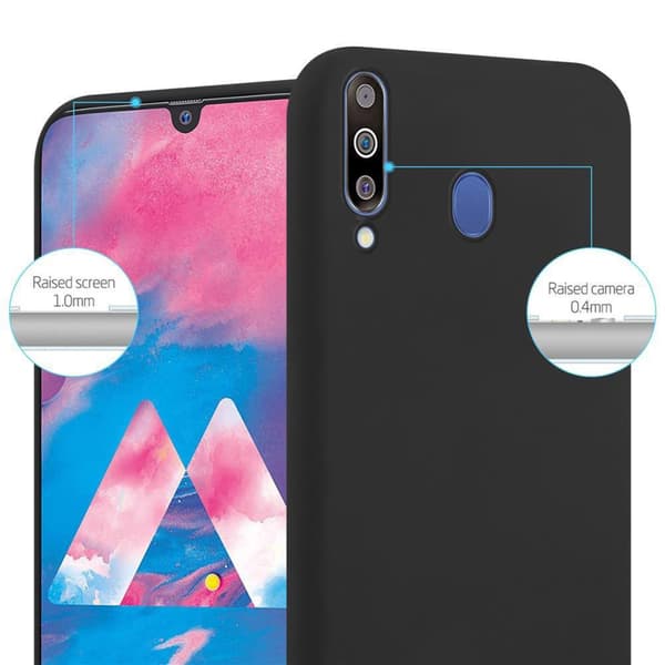 Samsung Galaxy M30 / A40s Skal Fodral Case Cover Mobilskydd av flexibelt TPU-silikon