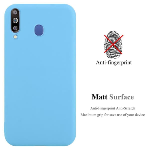 Samsung Galaxy M30 / A40s Skal Fodral Case Cover Mobilskydd av flexibelt TPU-silikon