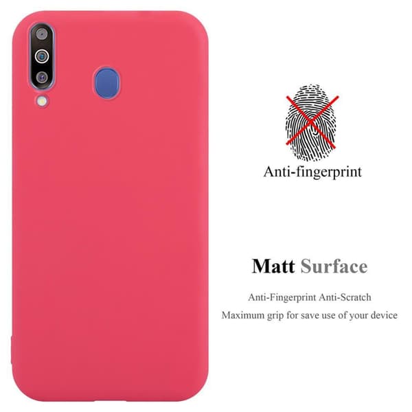 Samsung Galaxy M30 / A40s Skal Fodral Case Cover Mobilskydd av flexibelt TPU-silikon
