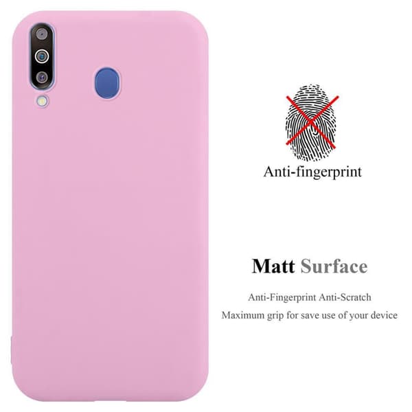 Samsung Galaxy M30 / A40s Skal Fodral Case Cover Mobilskydd av flexibelt TPU-silikon