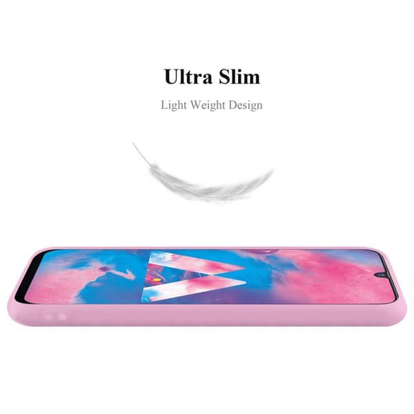 Samsung Galaxy M30 / A40s Skal Fodral Case Cover Mobilskydd av flexibelt TPU-silikon
