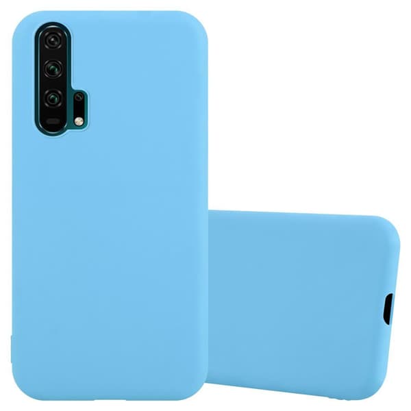 Honor 20 PRO Skal Fodral Case Cover Mobilskydd av flexibelt TPU-silikon CANDY BLÅ