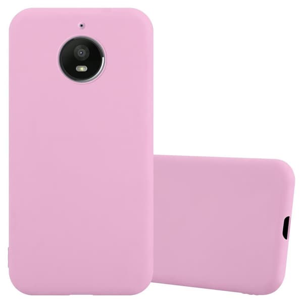 Cover Motorola MOTO E4 PLUS Etui Case () CANDY PINK