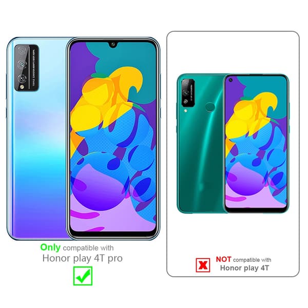 Honor PLAY 4T PRO Skal Fodral Case Cover Mobilskydd av flexibelt TPU-silikon
