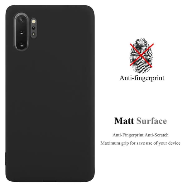 Samsung Galaxy NOTE 10 PLUS Skal Fodral Case Cover Mobilskydd av flexibelt TPU-silikon