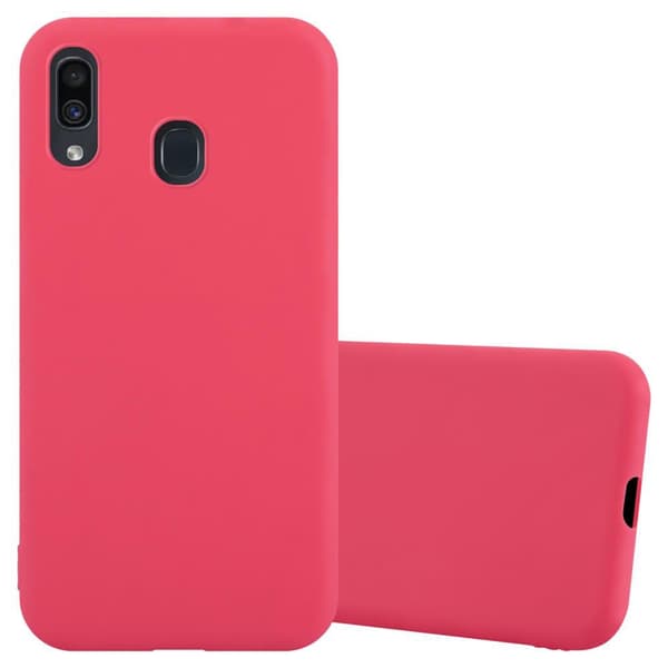 Cover Samsung Galaxy A20 / A30 / M10s Etui Case () CANDY RØD