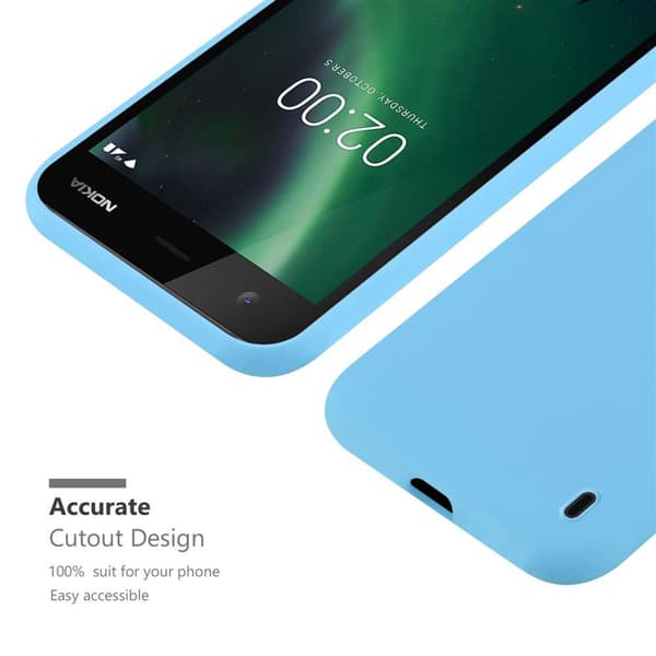 Deksel til Nokia 2 2017 Silikondeksel
