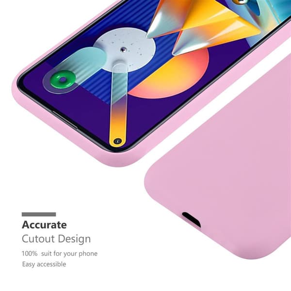 Samsung Galaxy A11 / M11 Skal Fodral Case Cover Mobilskydd av flexibelt TPU-silikon