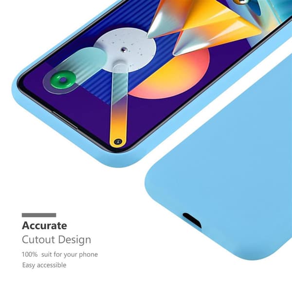 Samsung Galaxy A11 / M11 Skal Fodral Case Cover Mobilskydd av flexibelt TPU-silikon
