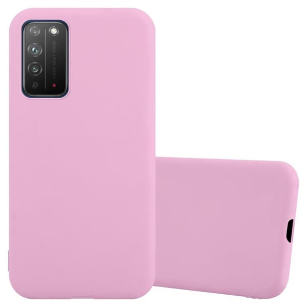 Honor X10 Suojakuori Suojakotelo CANDY VAALEANPUNAINEN